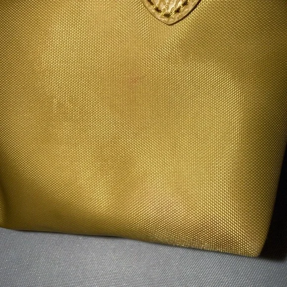 Longchamp Le Pliage XS Mini Tote Crossbody Shoulder Bag Handbag Yellow EUC - Picture 9 of 16